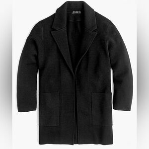 J. Crew Women's Black Wool Coat
